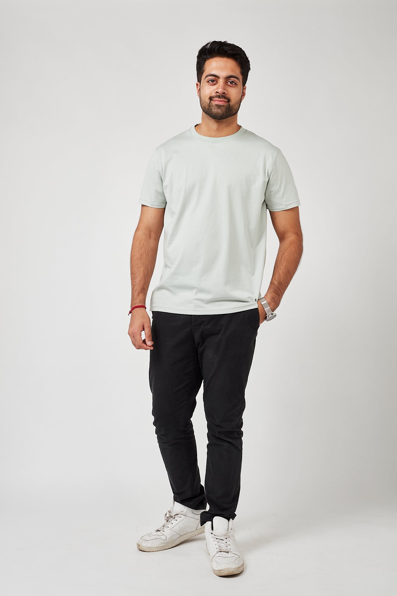 Mens Sweatproof T-shirt Mint Green