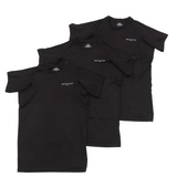 Sweatproof Black Undershirt Multipack (Pack of 3)