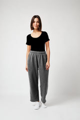 BLACK ON BLACK - Womens Scoopneck Sweatproof Undershirt Black