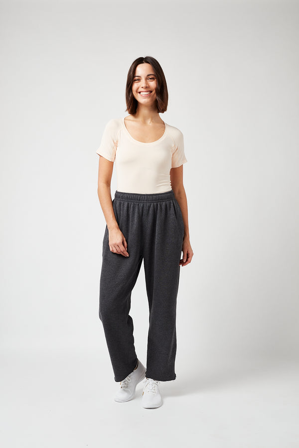 Sweatproof Scoop Neck Undershirt (Nude)