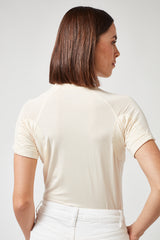 Womens Sweatproof Crew Neck Undershirt (Skin)