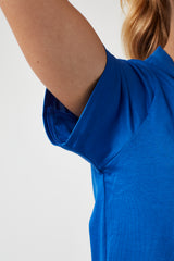 Womens Sweatproof T-shirt (Royal Blue)