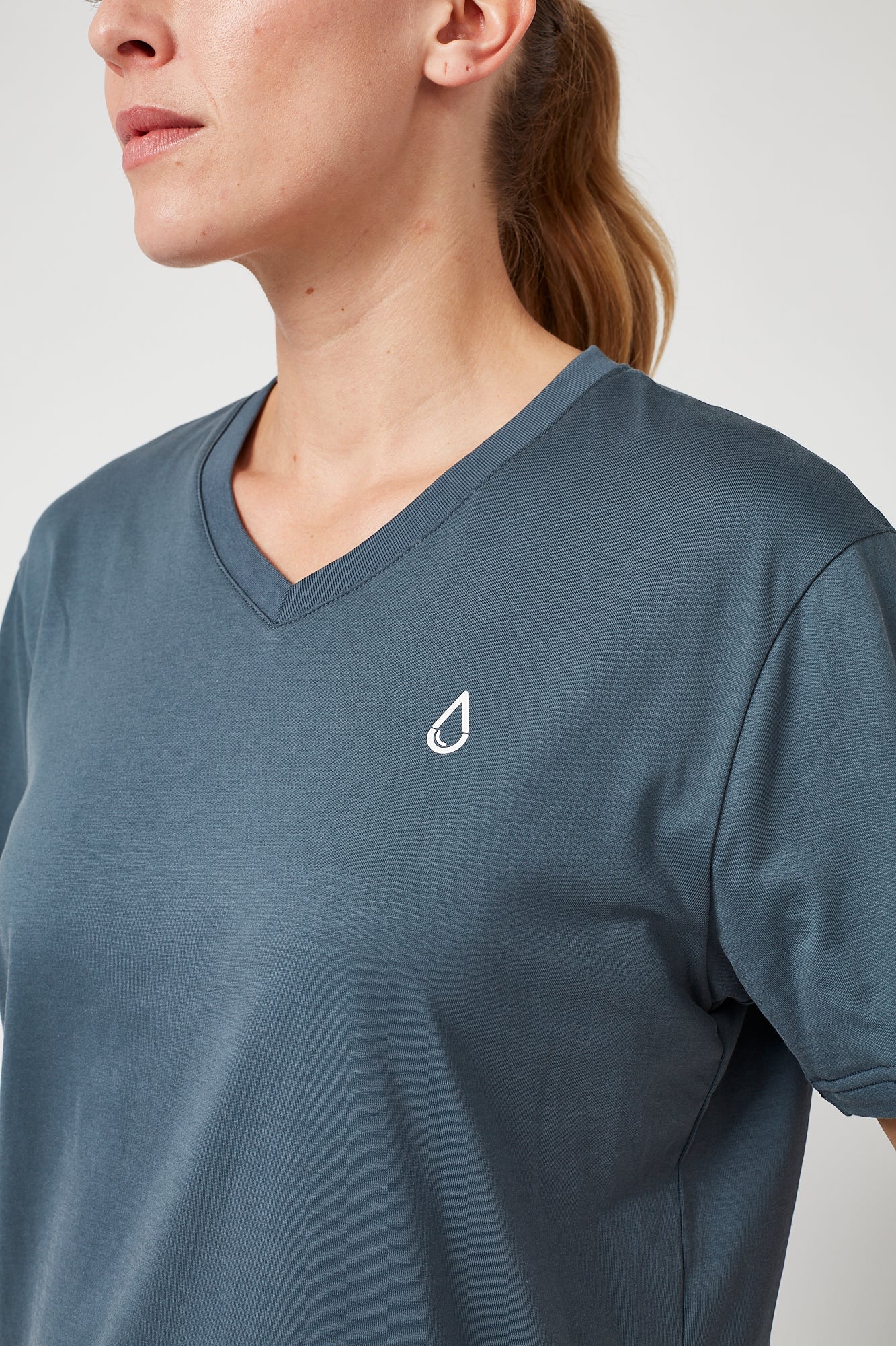 Women's Sweatproof T-Shirt Iron Grey