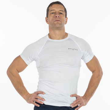 BREATHE Sweatproof Undershirt White