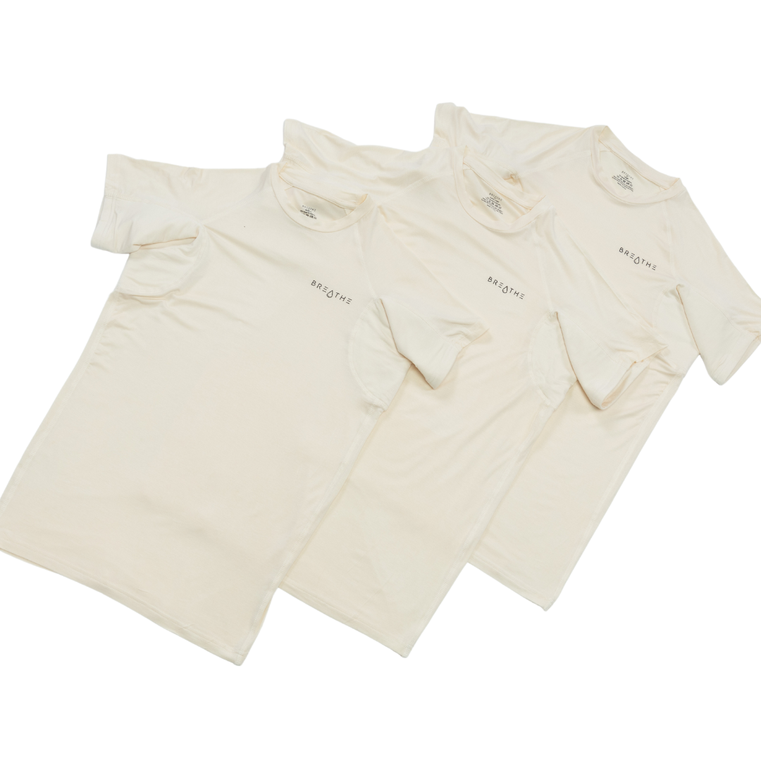 BREATHE Skin Sweatproof Undershirt Multipack (Pack of 3)