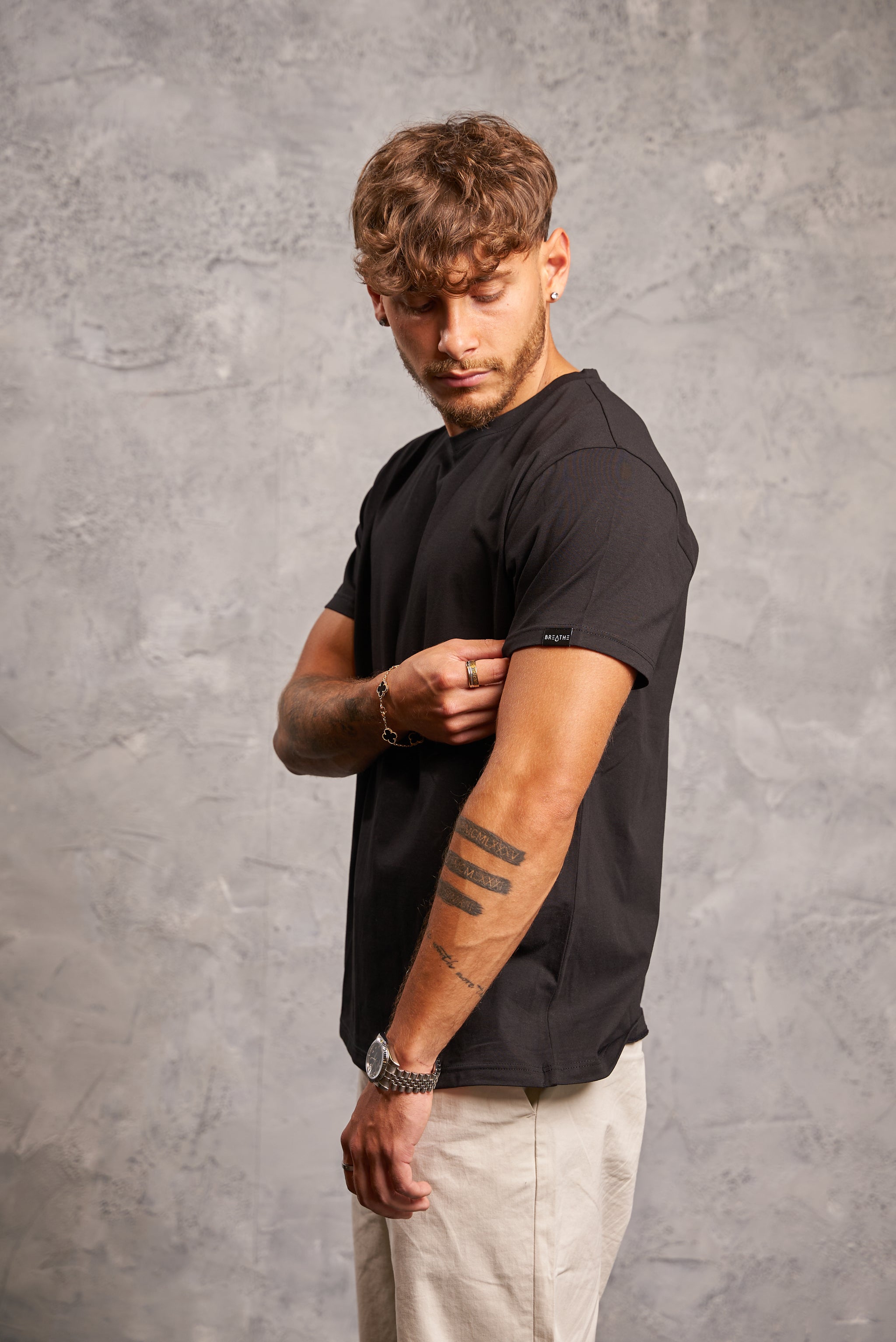 Black SweatBlock Tee