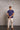 Navy SweatBlock Tee