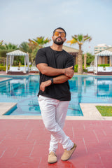 Black SweatBlock Tee