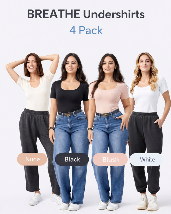 ScoopNeck Sweat Defence Bundle (4-Pack)