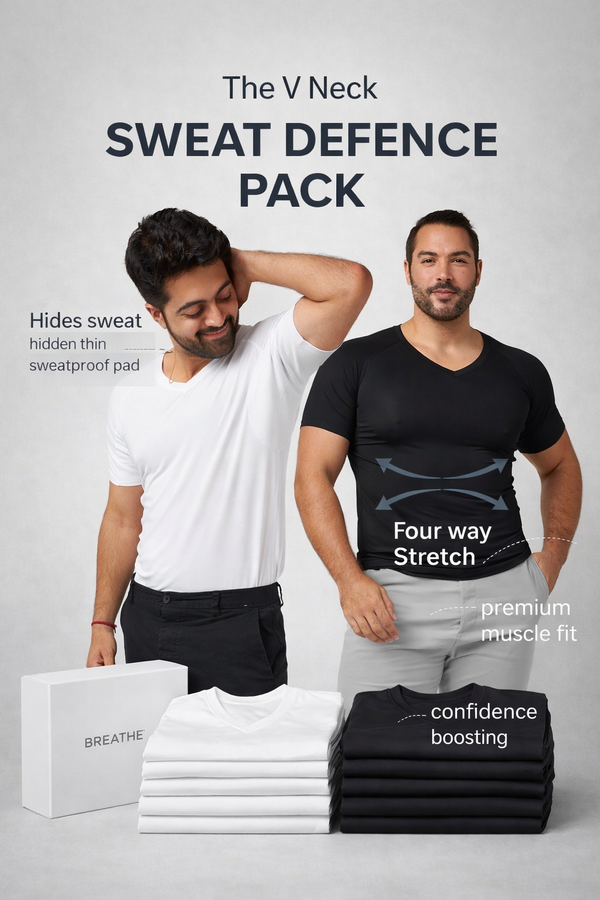 The V Neck Sweat Defence Pack