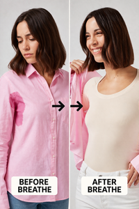 Sweatproof Scoop Neck Undershirt (Nude)