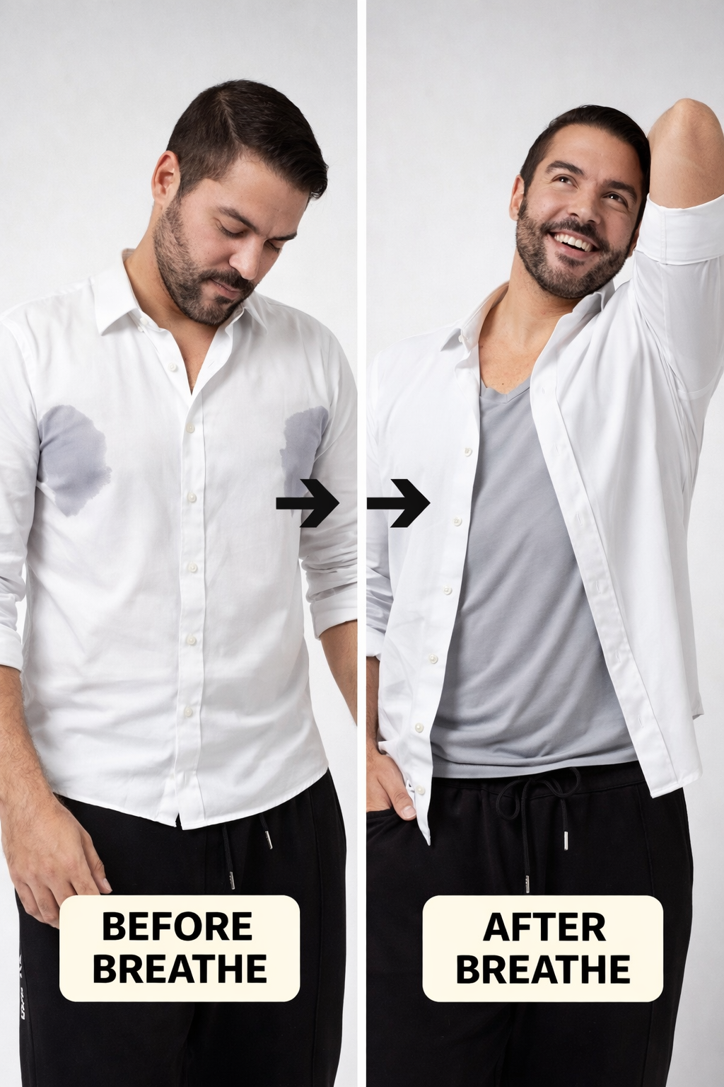 Deep V Sweat Defence Bundle (2-Pack)