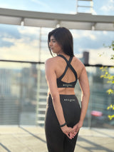 AURA Active Top and Leggings (Black)